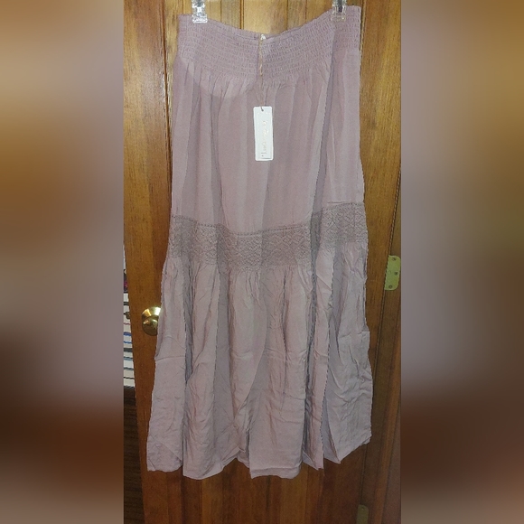 Jen's Pirate Booty Zenni Maxi Skirt in Amethyst Purple - Picture 12 of 12